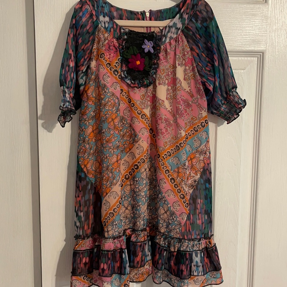 Girls Hannah Banana Floral Dress